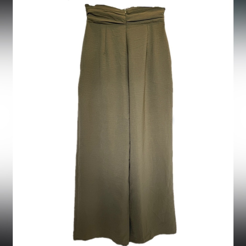SHEIN Olive Green Wide-Leg Pants – Effortlessly Chic & Comfortable